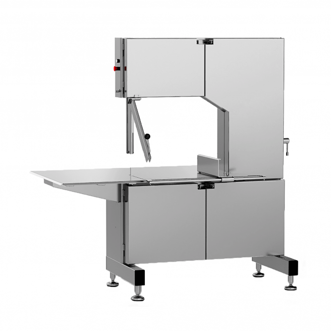 Medoc STL800 large commercial meat bandsaw - heavy duty butchers cutting machine