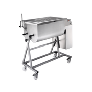 Omega MB120 Meat Mixer 120 Litre - Heavy Duty Commercial Stainless Steel Meat Mixing Machine Front View
