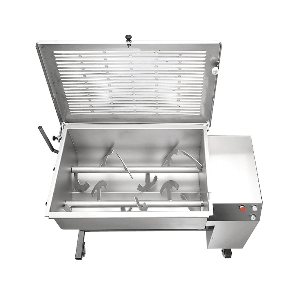 Omega MB120 Meat Mixer Side Profile - Professional Large Capacity Commercial Mixing Equipment