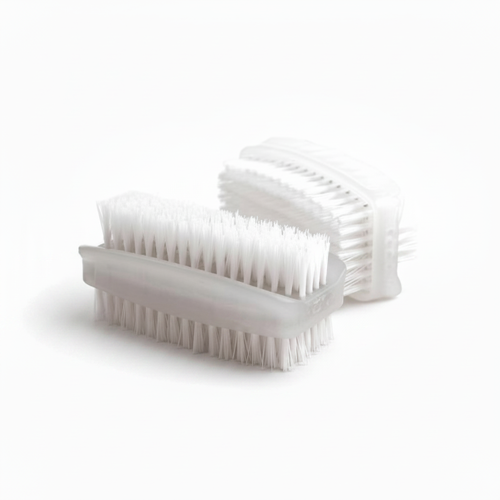 Nail Brush 2 Piece Set - Butcher Shop Hand Hygiene Cleaning Brushes
