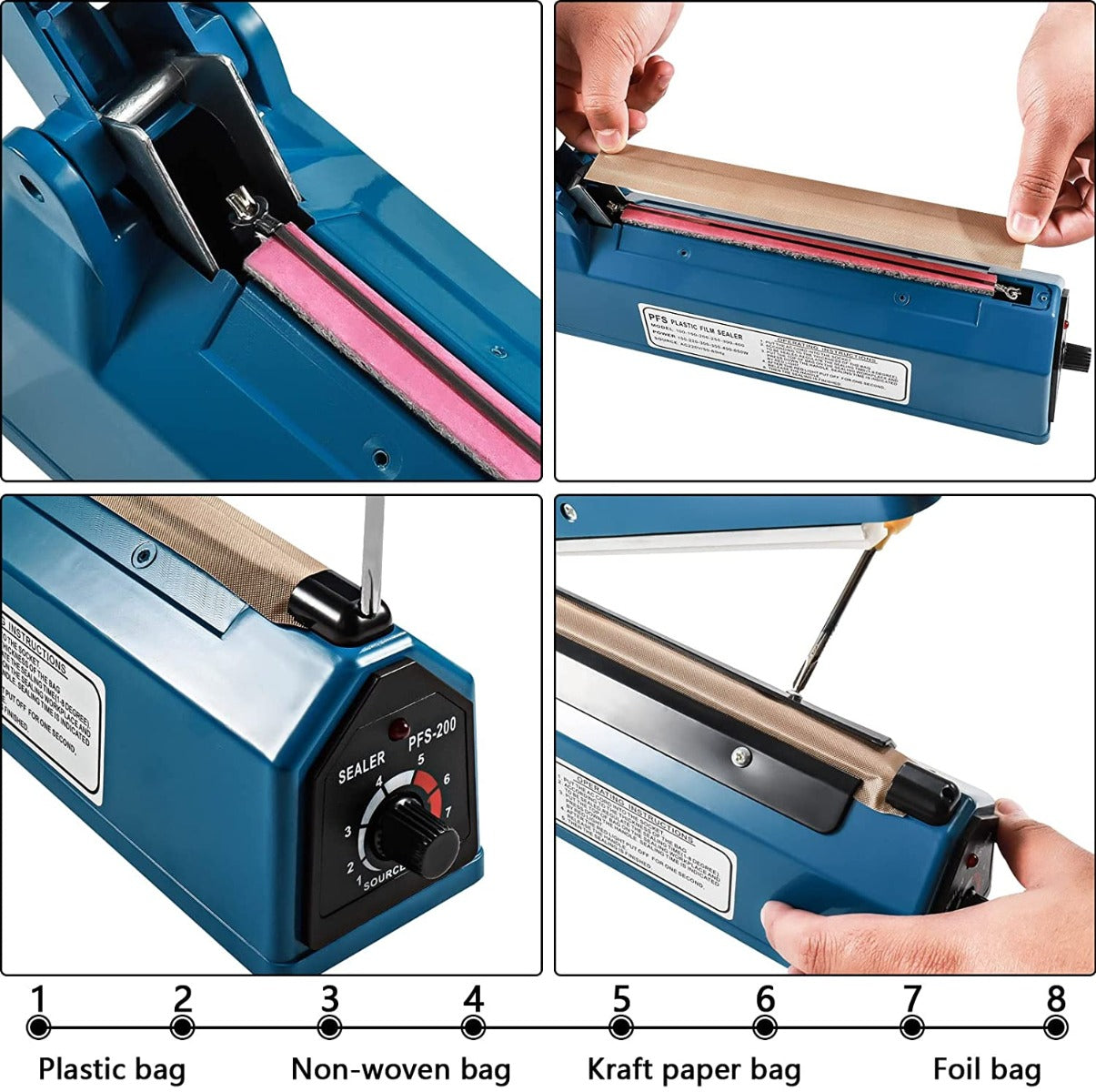 Plastic Film Food Sealer Detail - Butcher Shop Food Packaging Equipment
