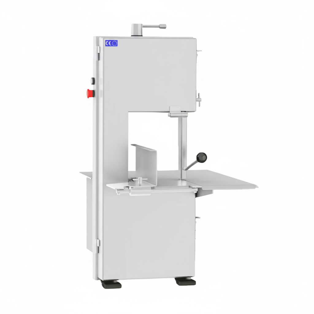 Medoc ST320 manual meat bandsaw - commercial butchers cutting machine