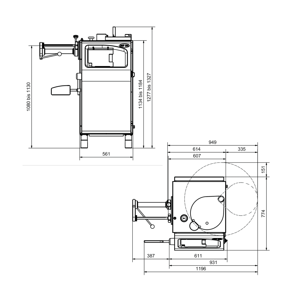 Rex Sausage Filler - RKF130