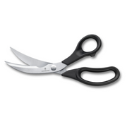 Victorinox Black Seafood Shears - Professional Butcher Fish Monger Seafood Scissors