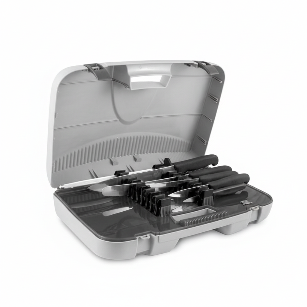 Victorinox Fibrox 14 Piece Chefs Case Set Contents - Professional Knife Collection