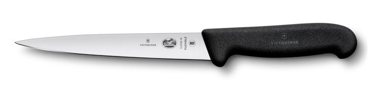 Victorinox Fibrox Chefs Case Set Knife 14 - Professional Chef Knife Blade View
