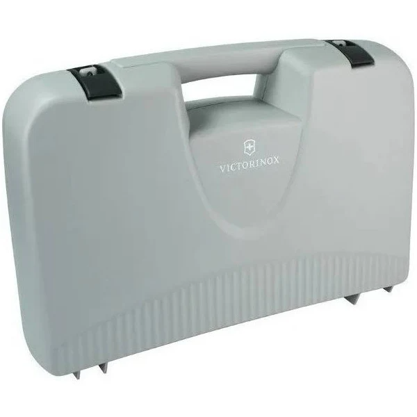 Victorinox Fibrox 14 Piece Chef Case Set Front View - Professional Kitchen Knife Roll Case