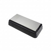 Diamond sharpening stone 600/1200 grit - butchers knife sharpening tool
