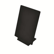 A5 Black Melamine Ticket Stand Matt Finish - Butcher Shop Price Display Stand