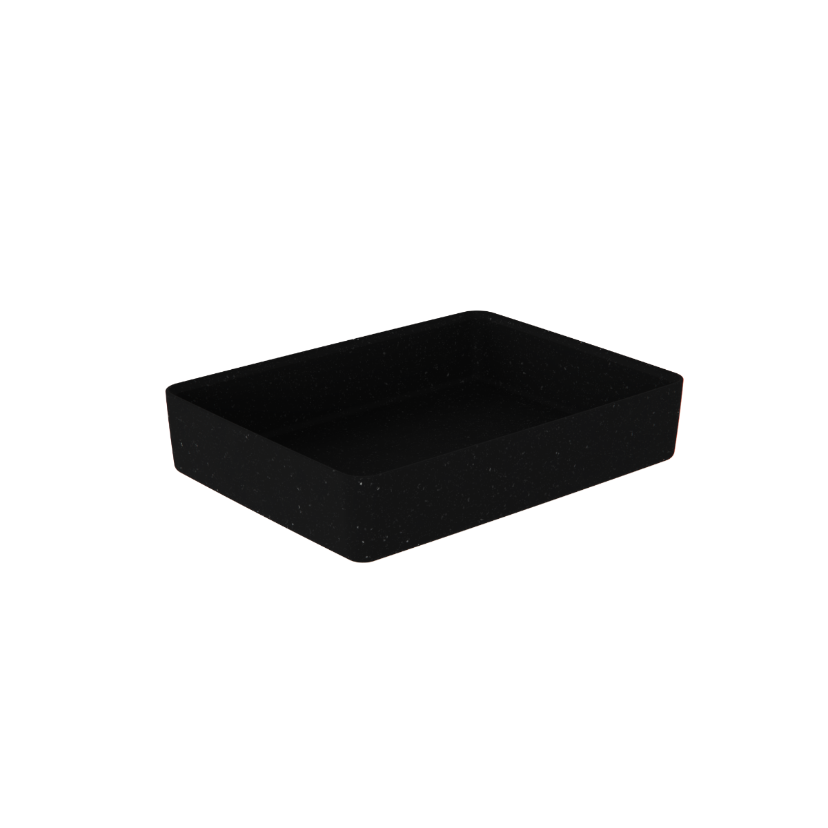 Kata Speckled Black Melamine Crock 260x345x70mm 4200ml - Commercial Butcher Display Crock