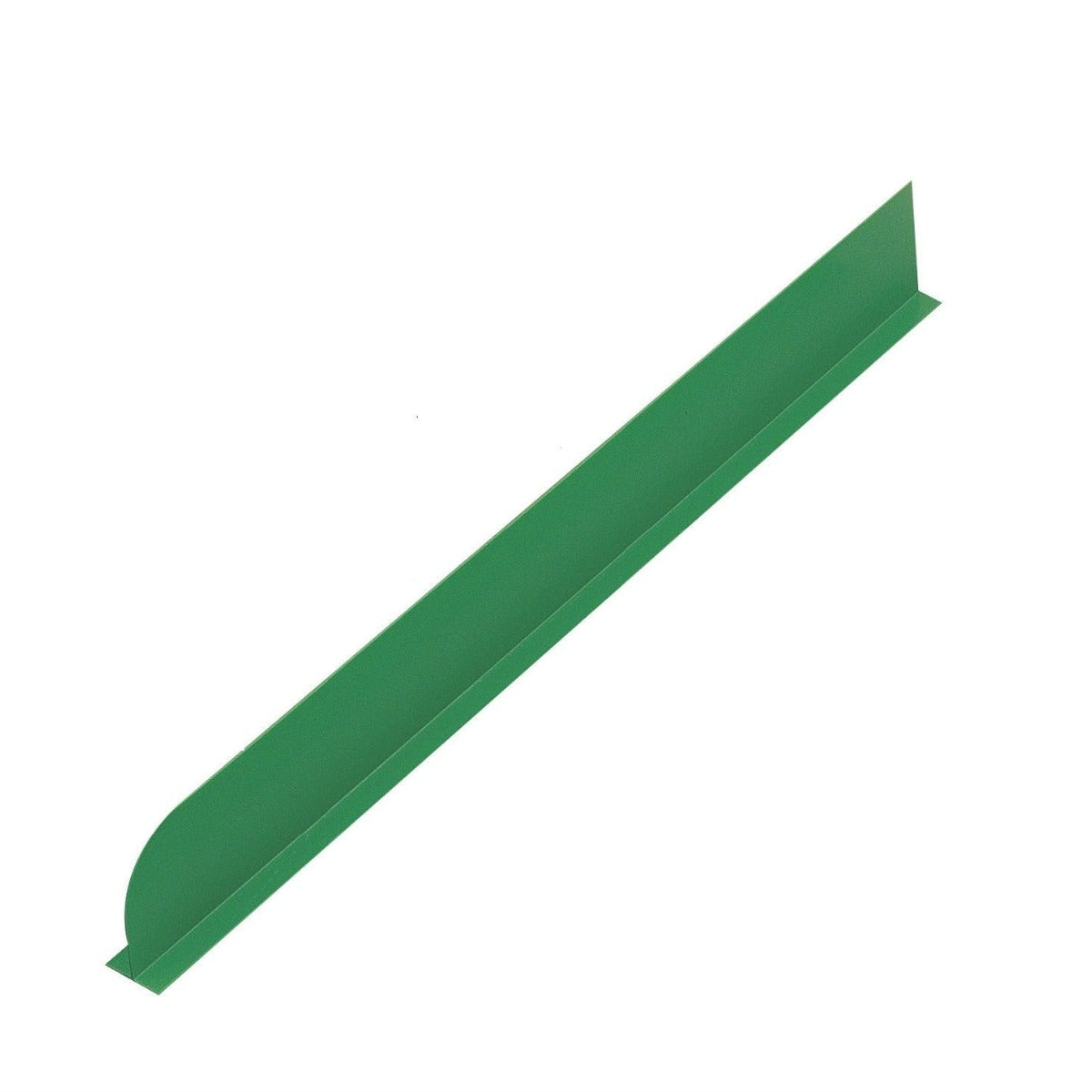 Green plastic divider for butchers display trays - colour coded counter divider