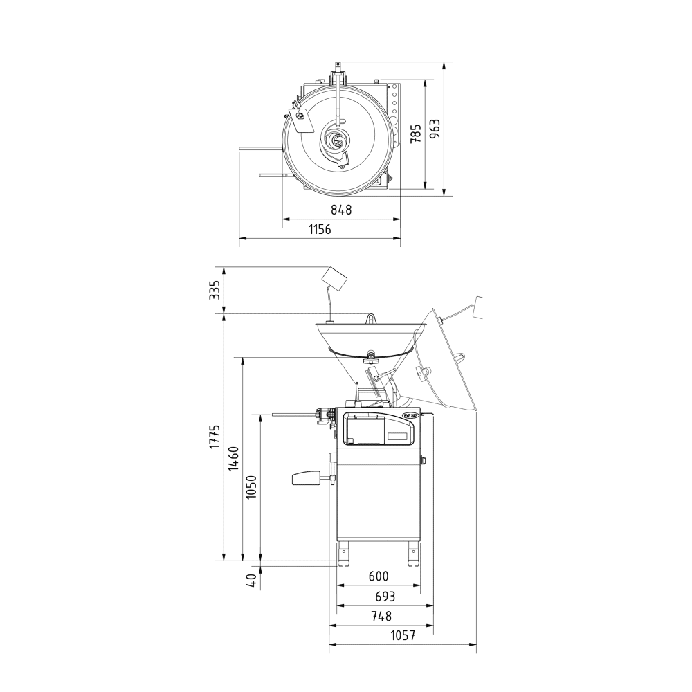 Rex Vacuum Filler - RVF327S