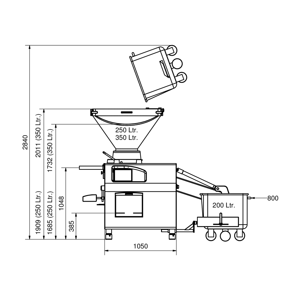 Rex Vacuum Filler - RVF700 Series