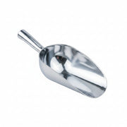 340g 12oz Steel Butchers Scoop - Heavy Duty Stainless Steel Meat Scoop for Butcher Shop