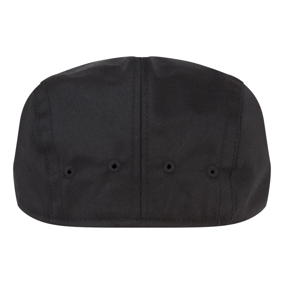 Black Chefs Flat Cap XL - Butcher Shop Food Service Hygiene Hat
