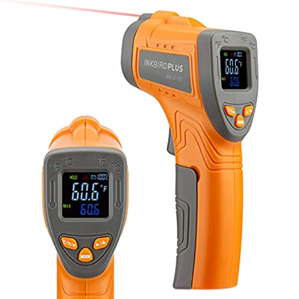 INKBIRD Infrared Thermometer - Commercial Kitchen Food Safety Temperature Tool