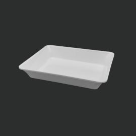 White -  GN 1/2 50 WHITE - 325x265x50mm