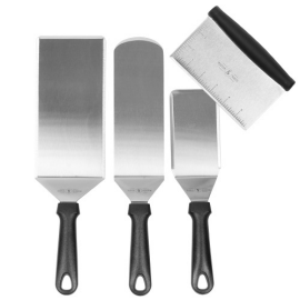 4pc. Stainless Steel Spatula Set M&W