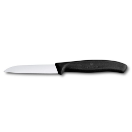 Victorinox 3" - Paring Knife Straight Blade - Black