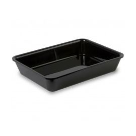 Wide Black Tray - 280mm x 210mm x 50mm