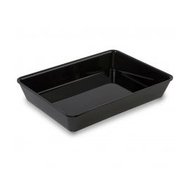 Wide Black Tray - 380mm x 280mm x 60mm