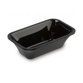 Black TRAY GN 1/6 50 BLACK - 176X162X50MM