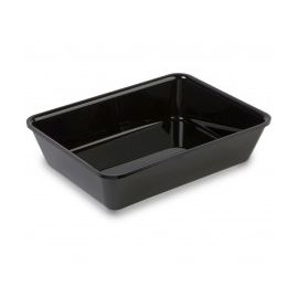 Wide Black Tray - 280mm x 210mm x 60mm