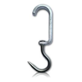 Euro Skid Meat Hook - 34cm x 12cm