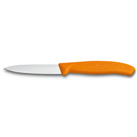 Victorinox 3" - Paring Knife Straight Blade - Orange