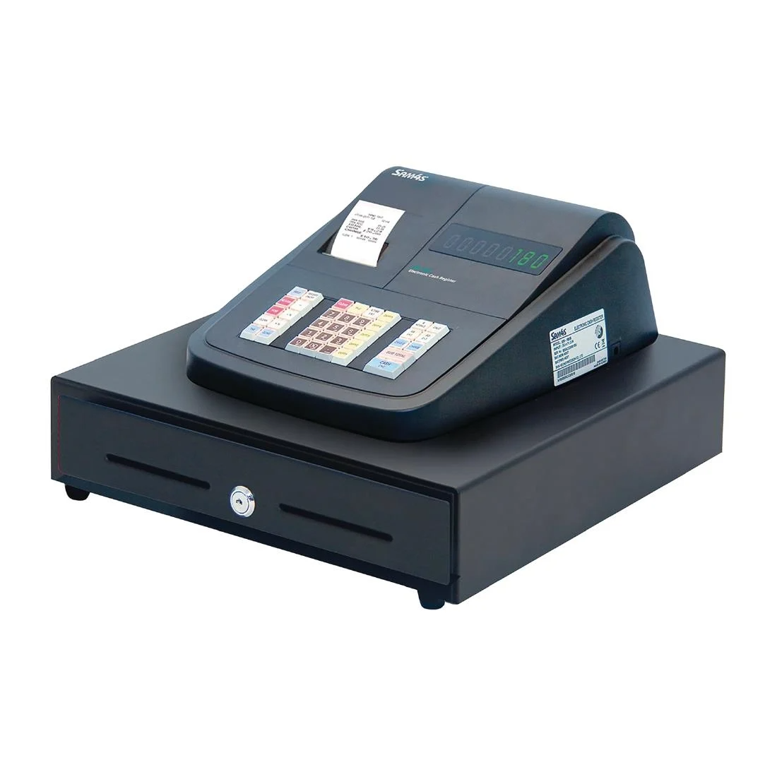 Simplify Cash Management: Sam4s ER-180UL Cash Register with Secure Cash Drawer