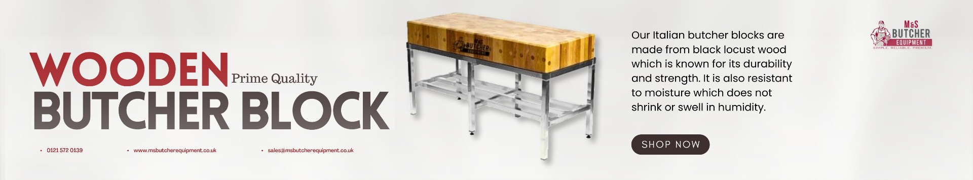 MS Wooden Butcher Blocks